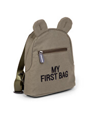 My First Bag children's backpack Khaki colour  Childhome
