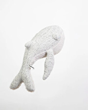 56 cm whale plush Original colours  Bigstuffed