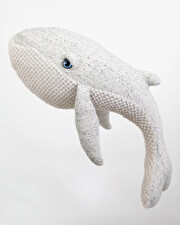 Whale plush 83 cm Original colours  Bigstuffed