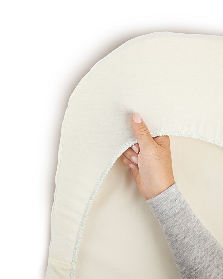 Cot sheet White  Babybj&ouml;rn