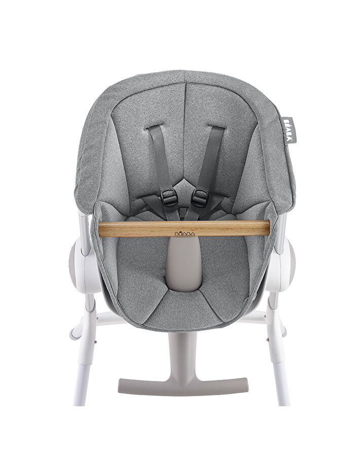 Up&Down high chair seat cushion Grey colour  B&eacute;aba