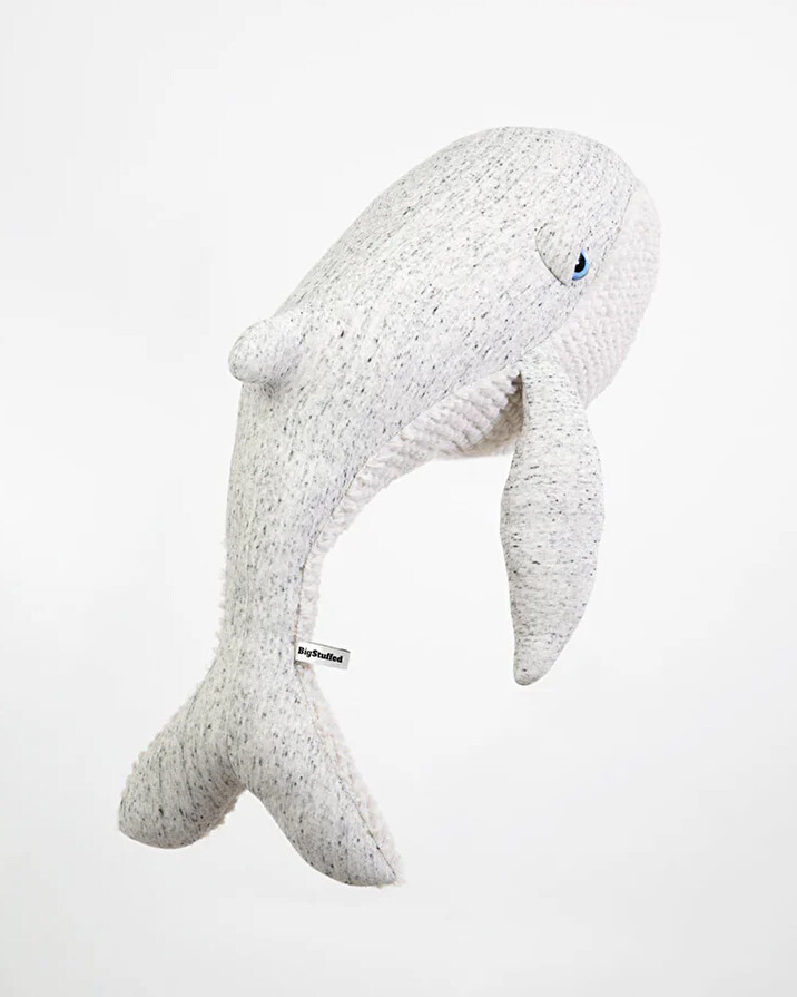 Whale plush 83 cm Original colours  Bigstuffed