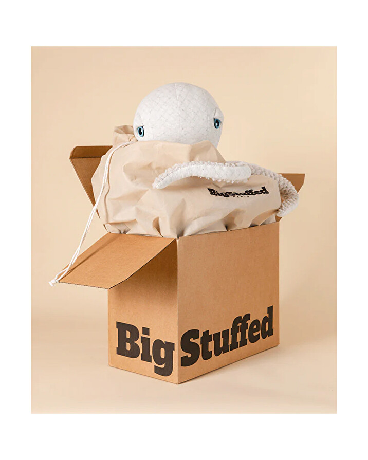 Octopus plush 56 cm Albino colours  Bigstuffed