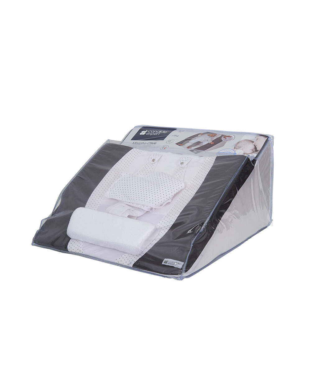 30&deg; inclined plane Morpho clive Grey/white  Candide