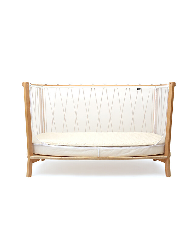 Kimi cot bed 60x120 cm Hazelnut colour  Charlie Crane