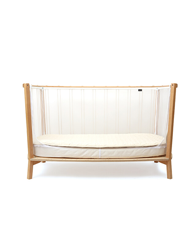 Kimi cot bed 60x120 cm Hazelnut colour  Charlie Crane