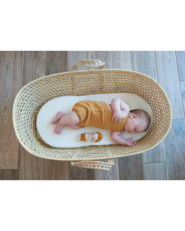Pram mattress 32x72 cm Removable cover  Candide