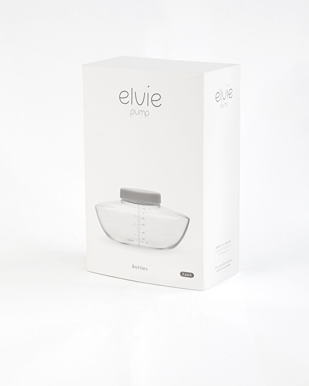 Pack of 3 reusable bottles For Elvie Pump  Elvie