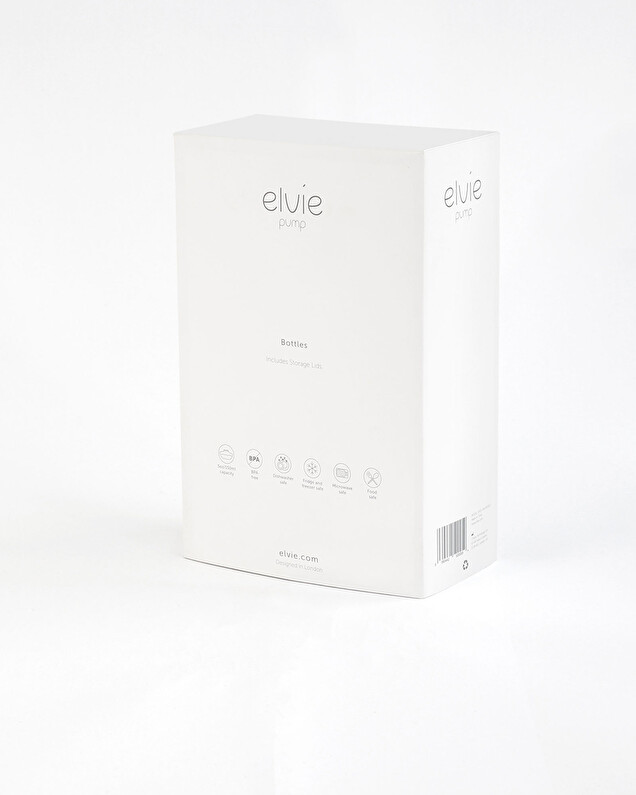 Pack of 3 reusable bottles For Elvie Pump  Elvie