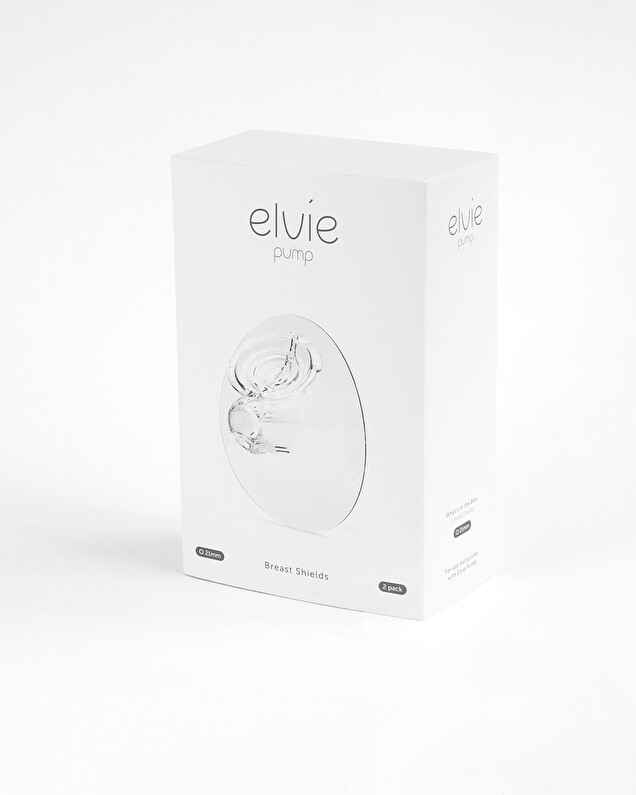 Set of 2 nipple shields Size 21 mm  Elvie