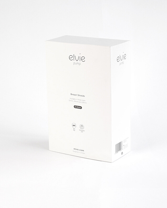 Set of 2 nipple shields Size 21 mm  Elvie