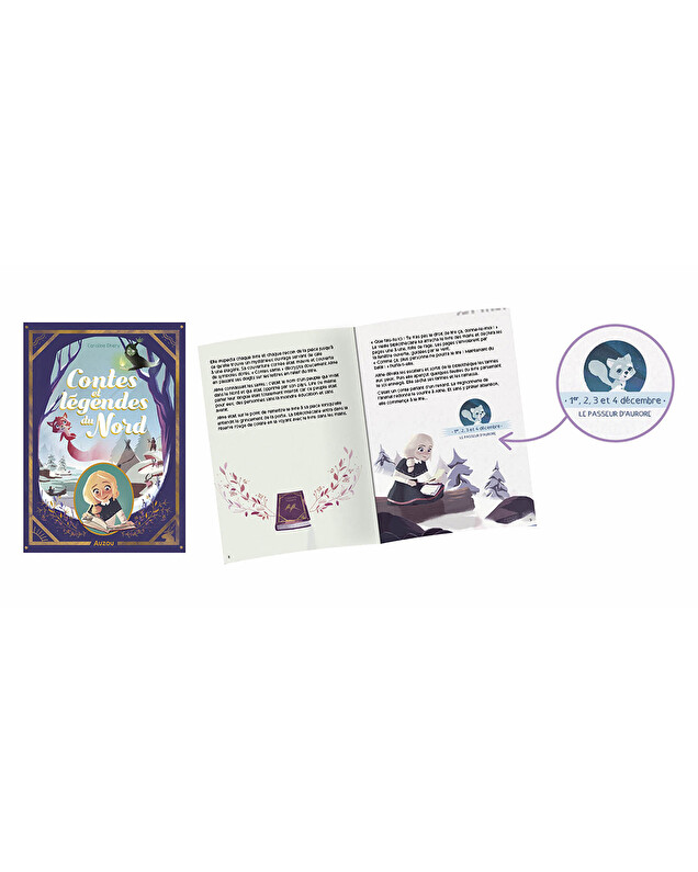 My fairytale advent album Tales and legends from the North  Auzou