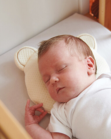 P'tit Panda head cushion Ecru  Candide