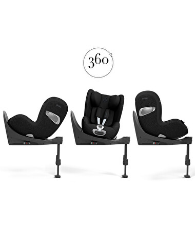Sirona T i-Size car seat Sepia black  Cybex