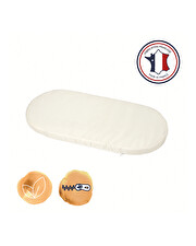 Pram mattress 32x72 cm Removable cover  Candide