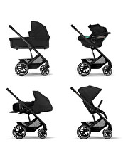 Balios S Lux pushchair Moon black  Cybex