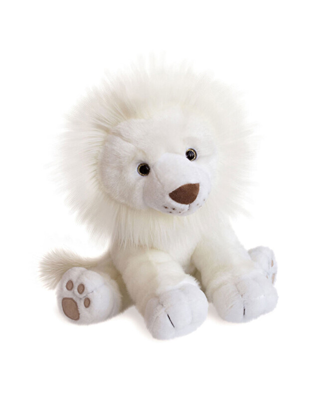 Snow Lion plush 28 cm White  Histoire d'Ours