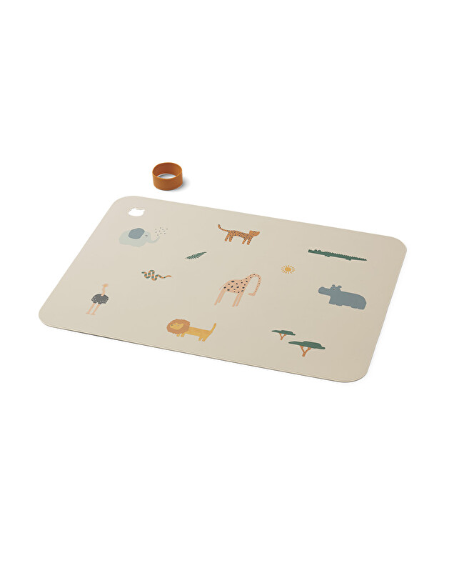 Silicone place mat Jude Safari  Liewood
