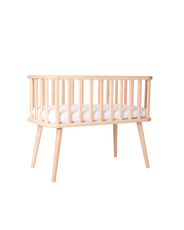 Fantine cradle 40x80 cm Wood colours  Natalys