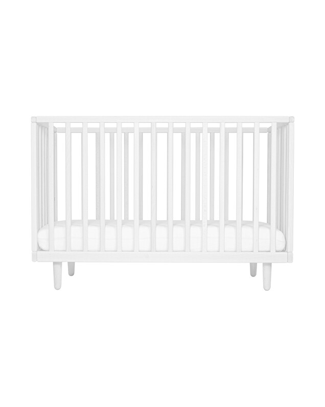 Fantine cot bed 60x120 cm White  Natalys