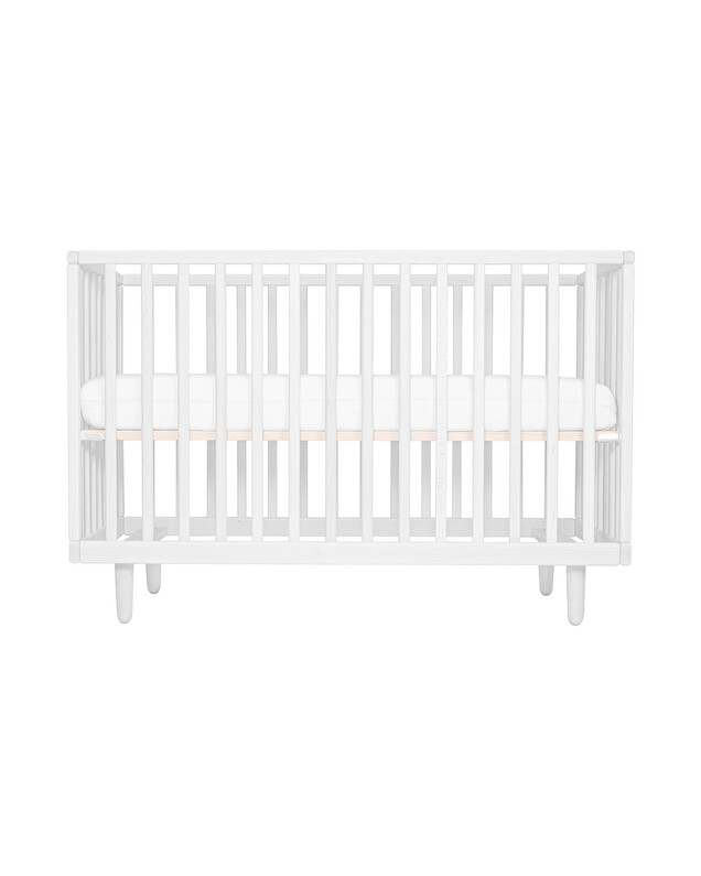 Fantine cot bed 60x120 cm White  Natalys