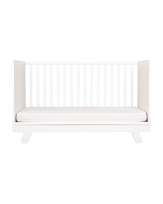 Lubin evolving bed 70x140 cm White  Natalys
