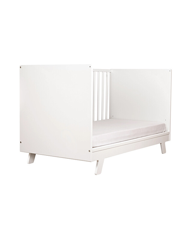 Lubin evolving bed 70x140 cm White  Natalys