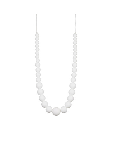Louise nursing necklace White  Minty Wendy