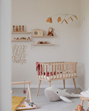 Fantine cradle 40x80 cm Wood colours Natalys