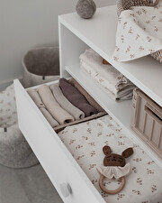 Lubin chest of drawers White  Natalys