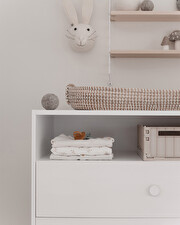 Lubin chest of drawers White  Natalys