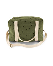 Raphaël changing bag Heart khaki Rose in April
