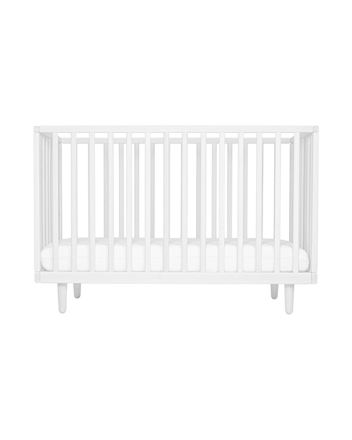 Fantine cot bed 60x120 cm White  Natalys