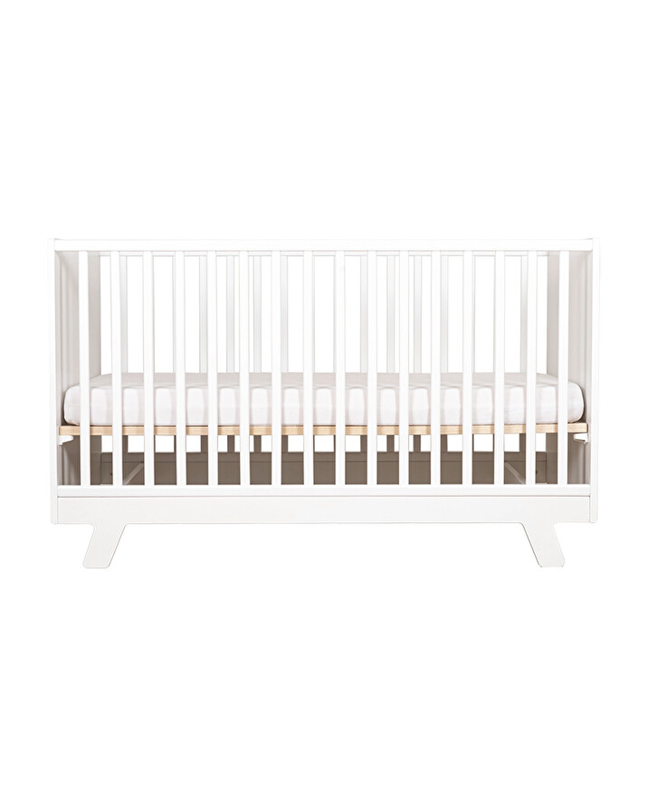 Lubin evolving bed 70x140 cm White  Natalys