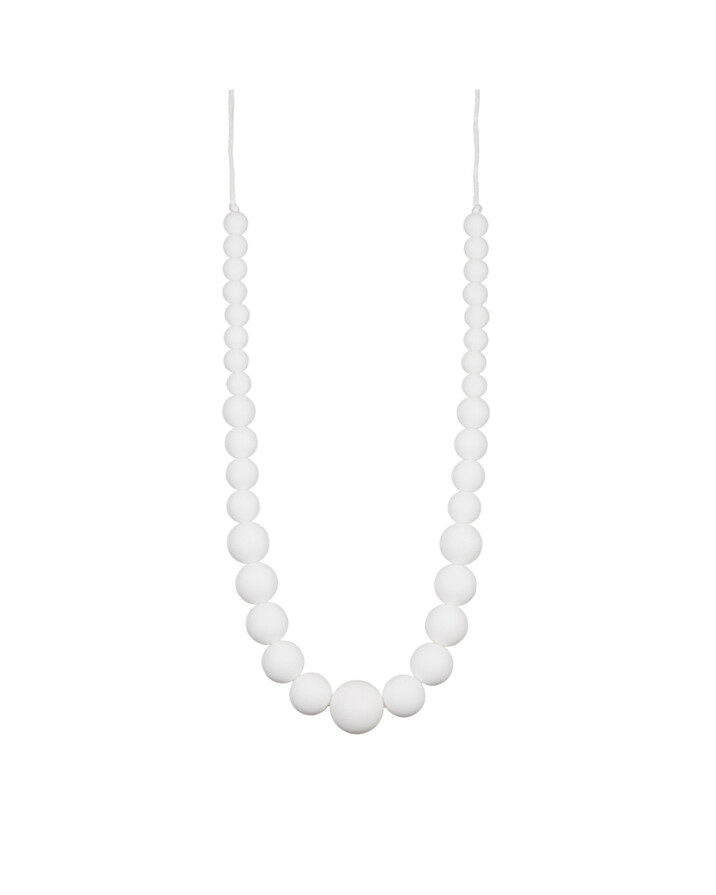 Louise nursing necklace White  Minty Wendy