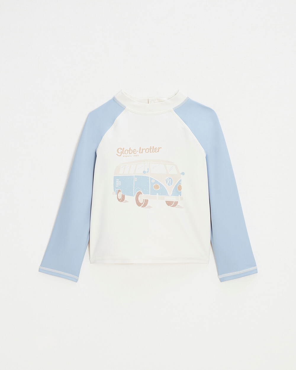 Anti-UV swim t-shirt Ecru color  Natalys