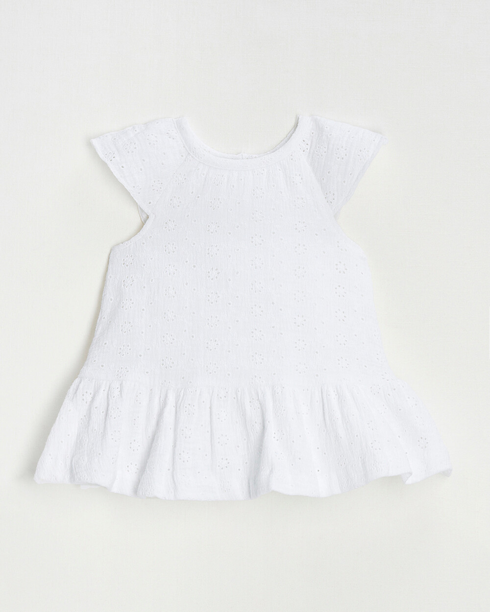 English embroidery dress Ecru color Natalys