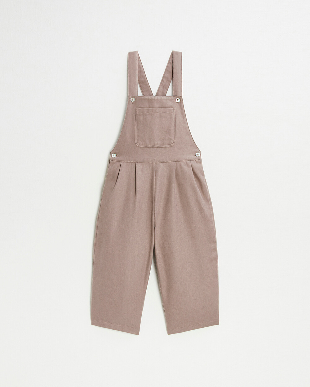 Twill overalls Pink color Natalys