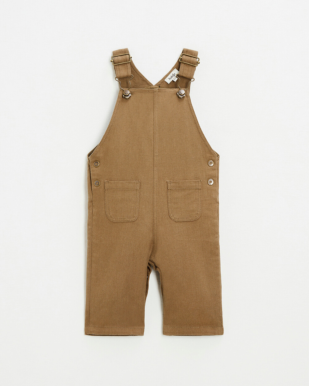 cotton canvas overalls Brown color  Natalys