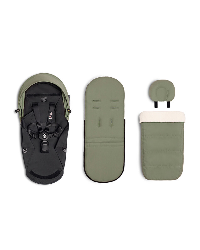 YOYO 0+ newborn pushchair pack Olive colour  Stokke