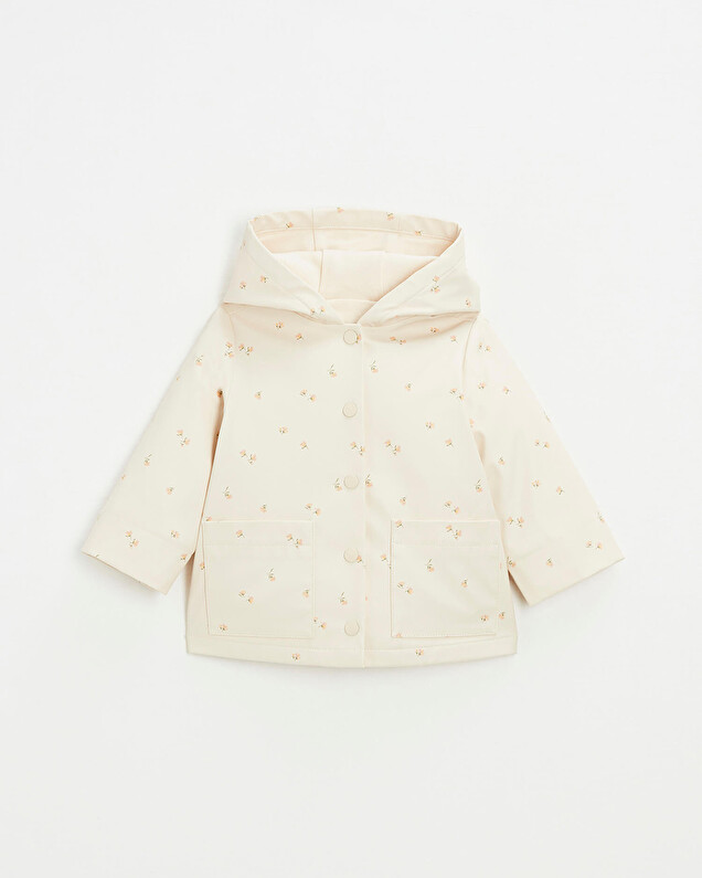 Rubber raincoat Flower print  Natalys