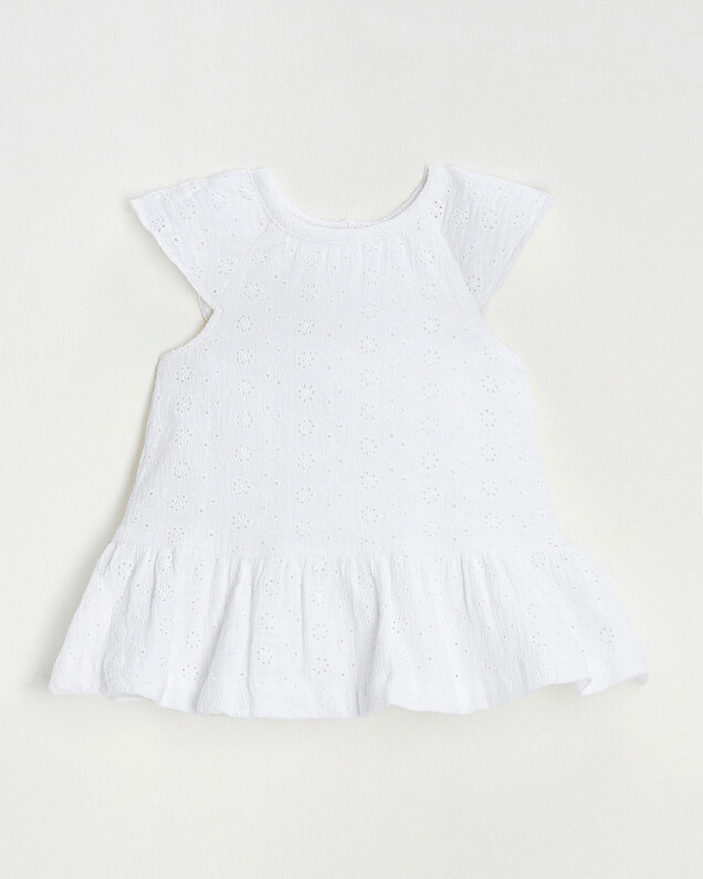 English embroidery dress Ecru color  Natalys