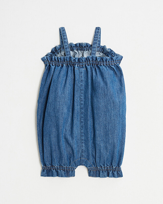 Short denim jumpsuit Blue color  Natalys