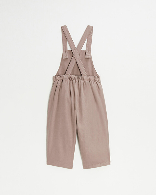 Twill overalls Pink color  Natalys