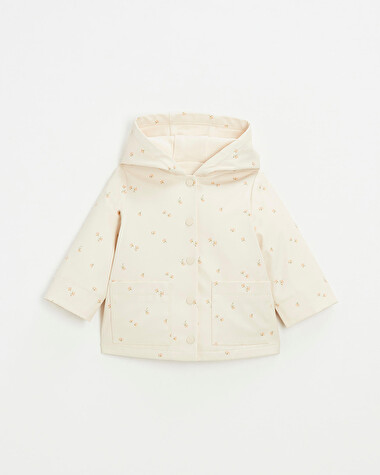 Rubber raincoat Flower print  Natalys