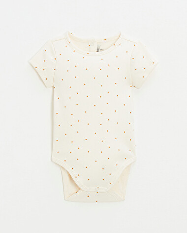 Short sleeve bodysuit Polka dot print  Natalys