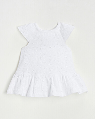 English embroidery dress Ecru color  Natalys