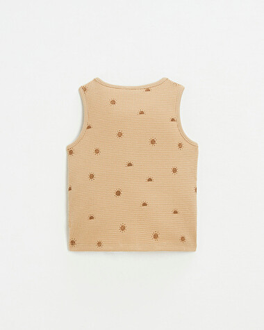 Cotton tank top Sun print  Natalys