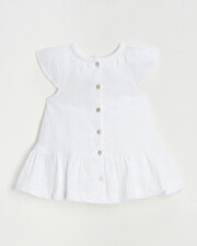 English embroidery dress Ecru color Natalys