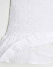 English embroidery dress Ecru color Natalys